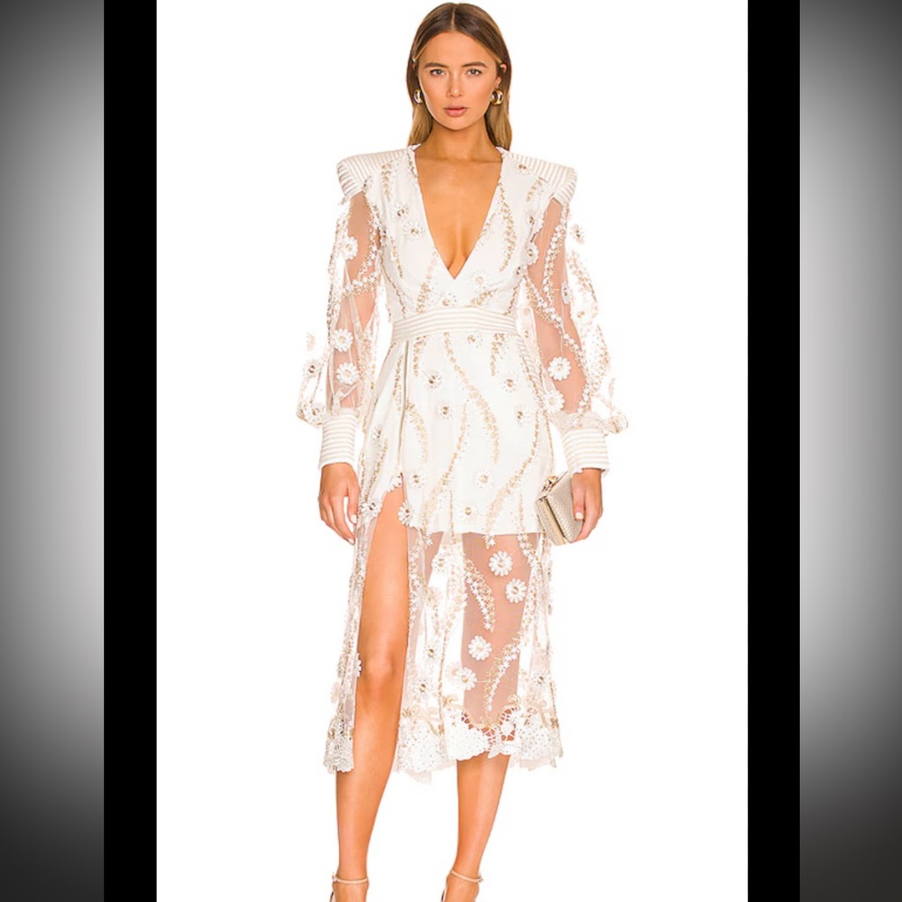 Zhivago White Rabbit Dress